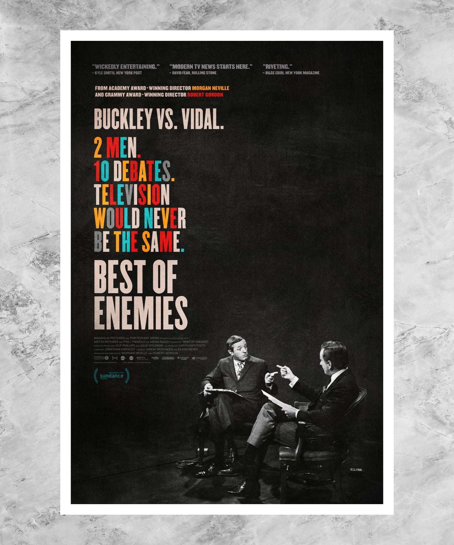 Best of Enemies Poster
