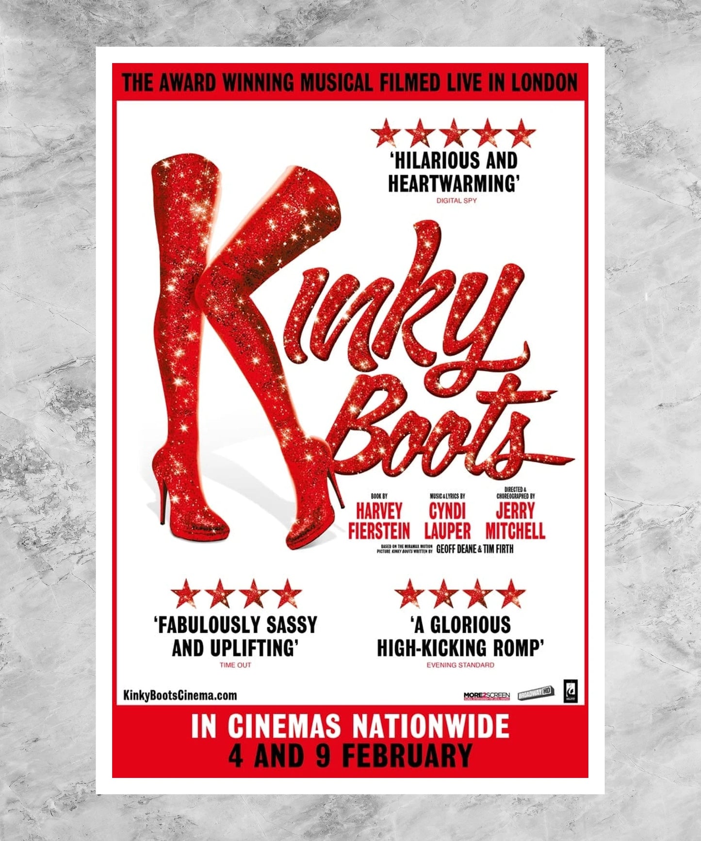 Kinky Boots: The Musical Poster