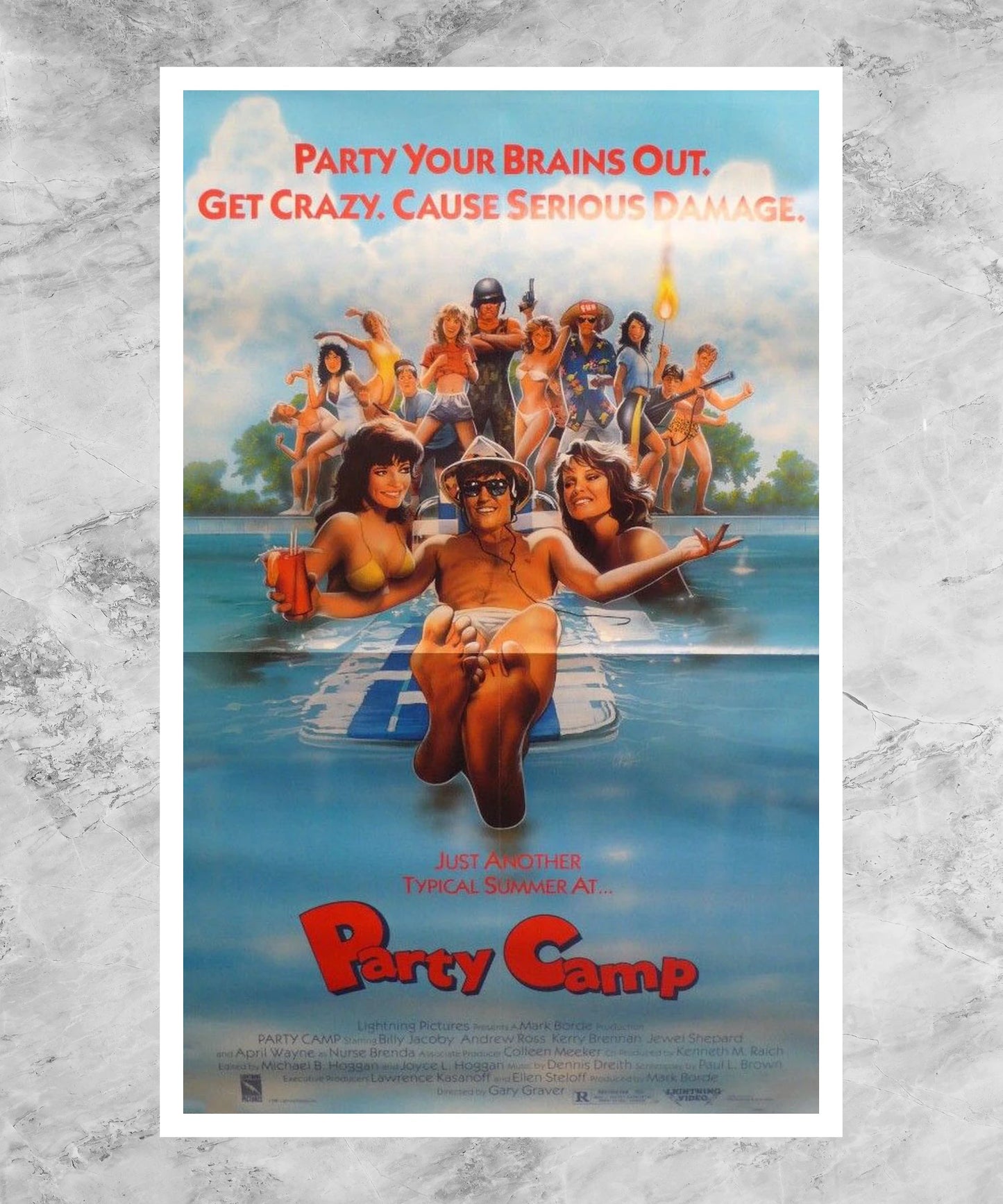 Party Camp Poster