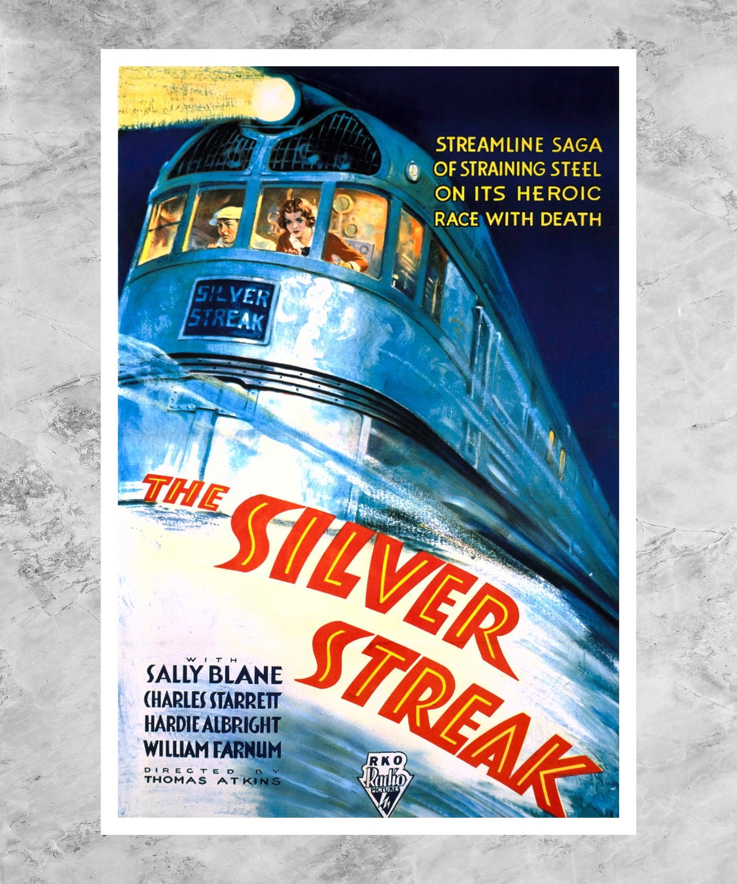 The Silver Streak Poster