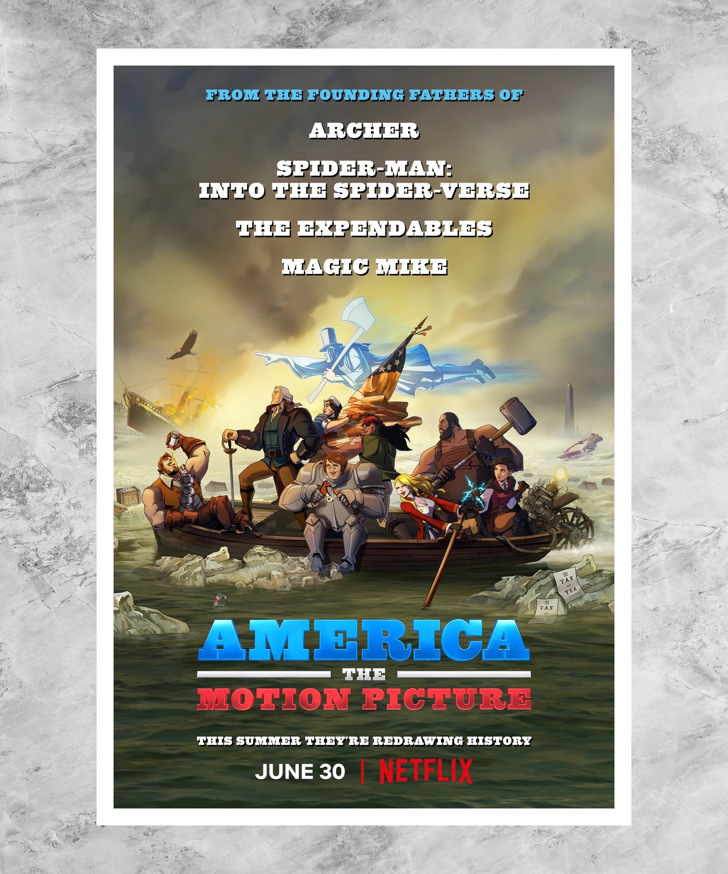 America: The Motion Picture Poster