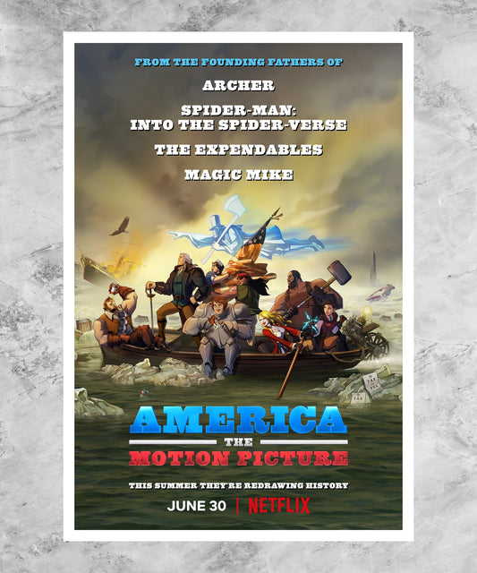 America: The Motion Picture Poster