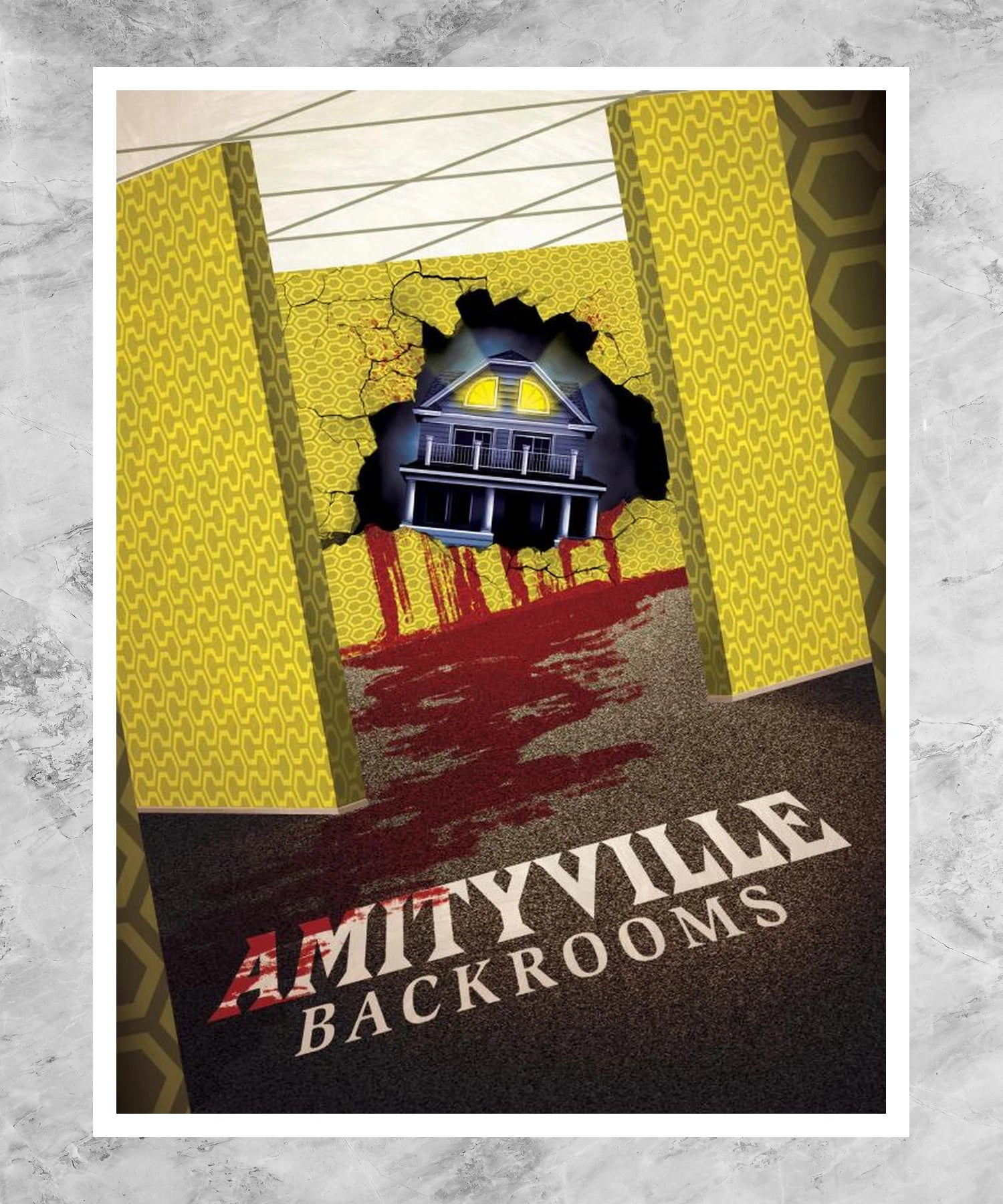 Amityville Backrooms Poster
