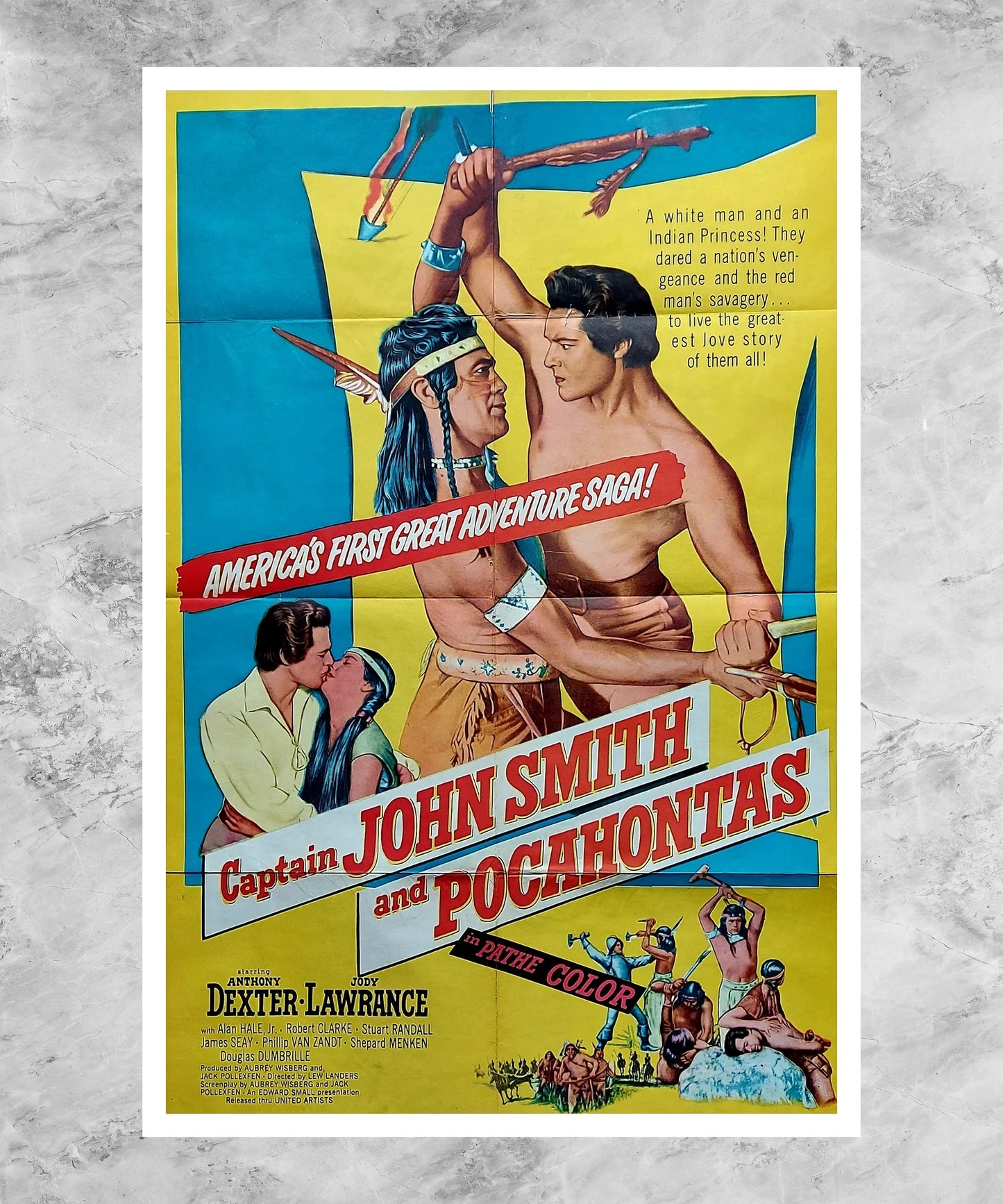 Captain John Smith and Pocahontas Poster