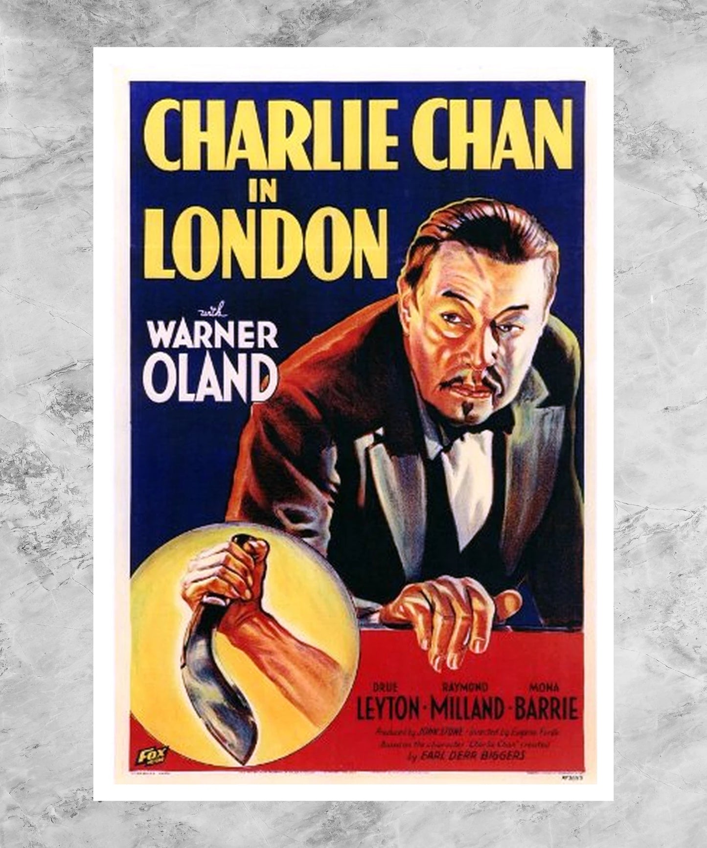 Charlie Chan in London Poster