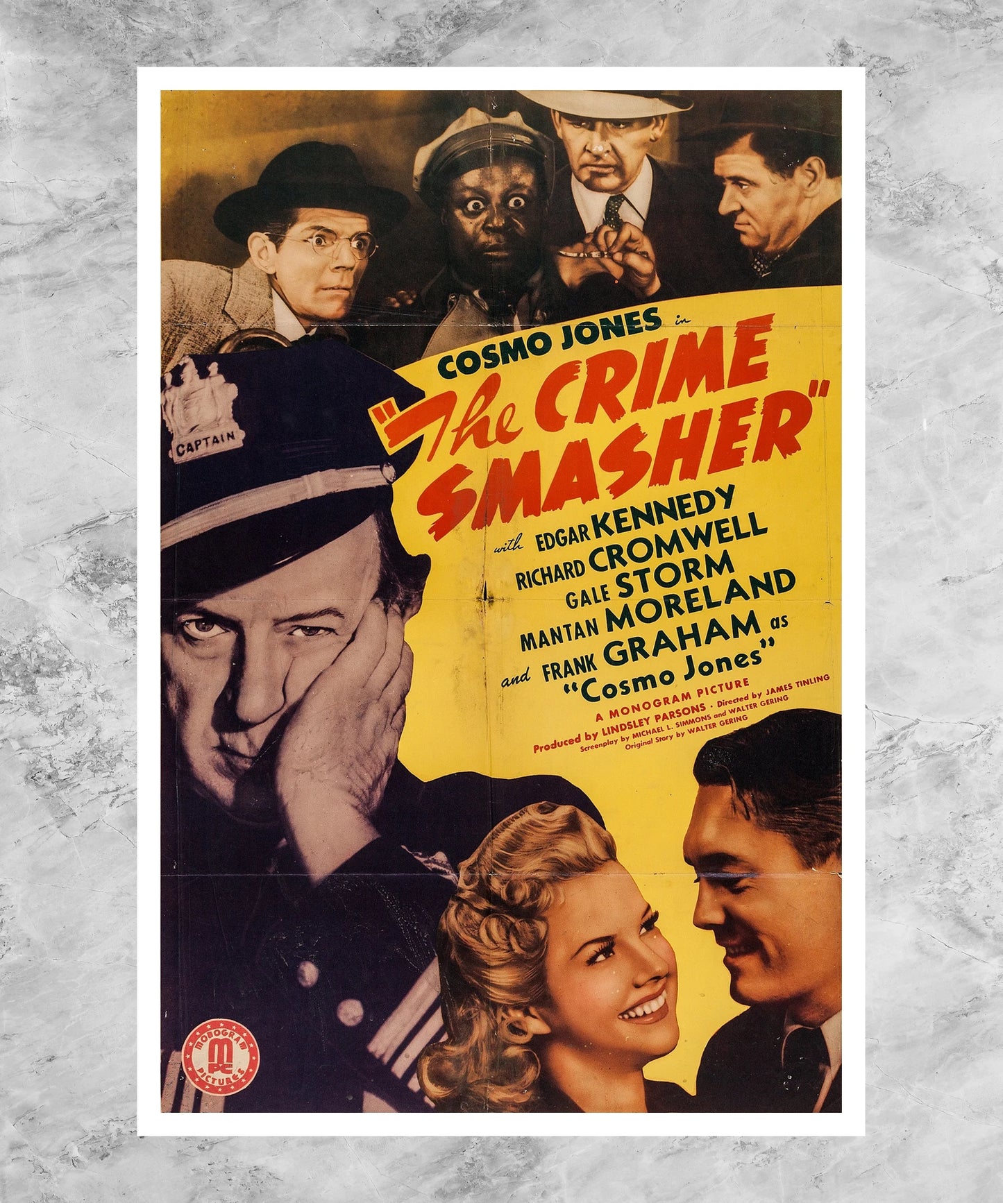 Cosmo Jones in the Crime Smasher Poster
