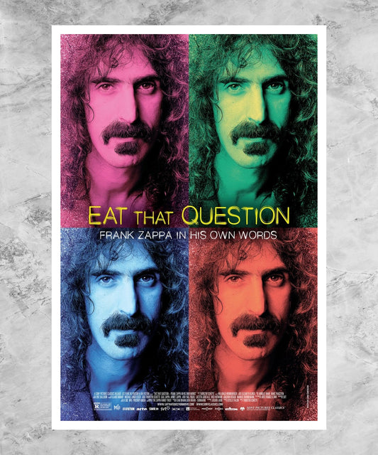 Eat That Question: Frank Zappa in His Own Words Poster