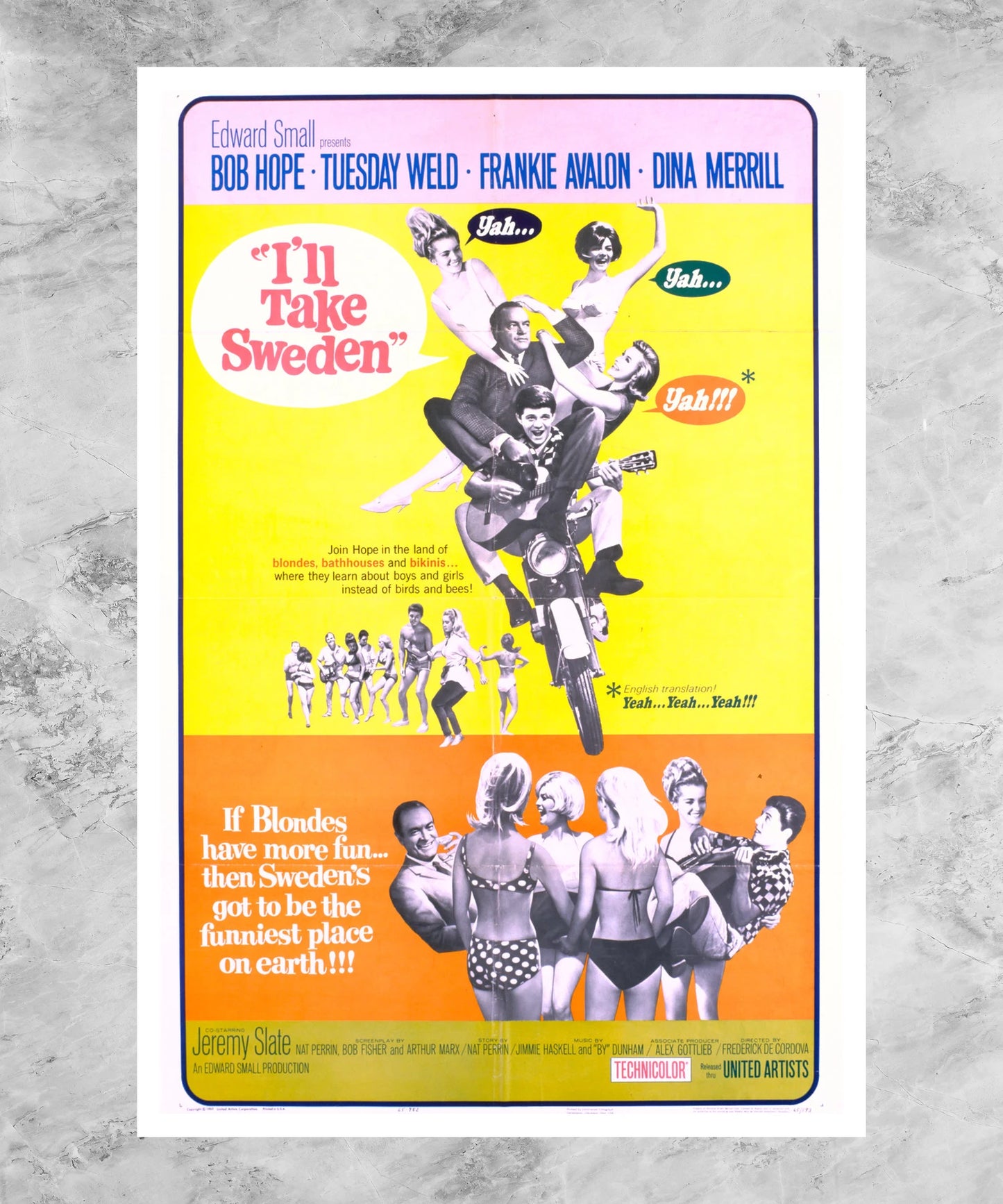 I'll Take Sweden Poster