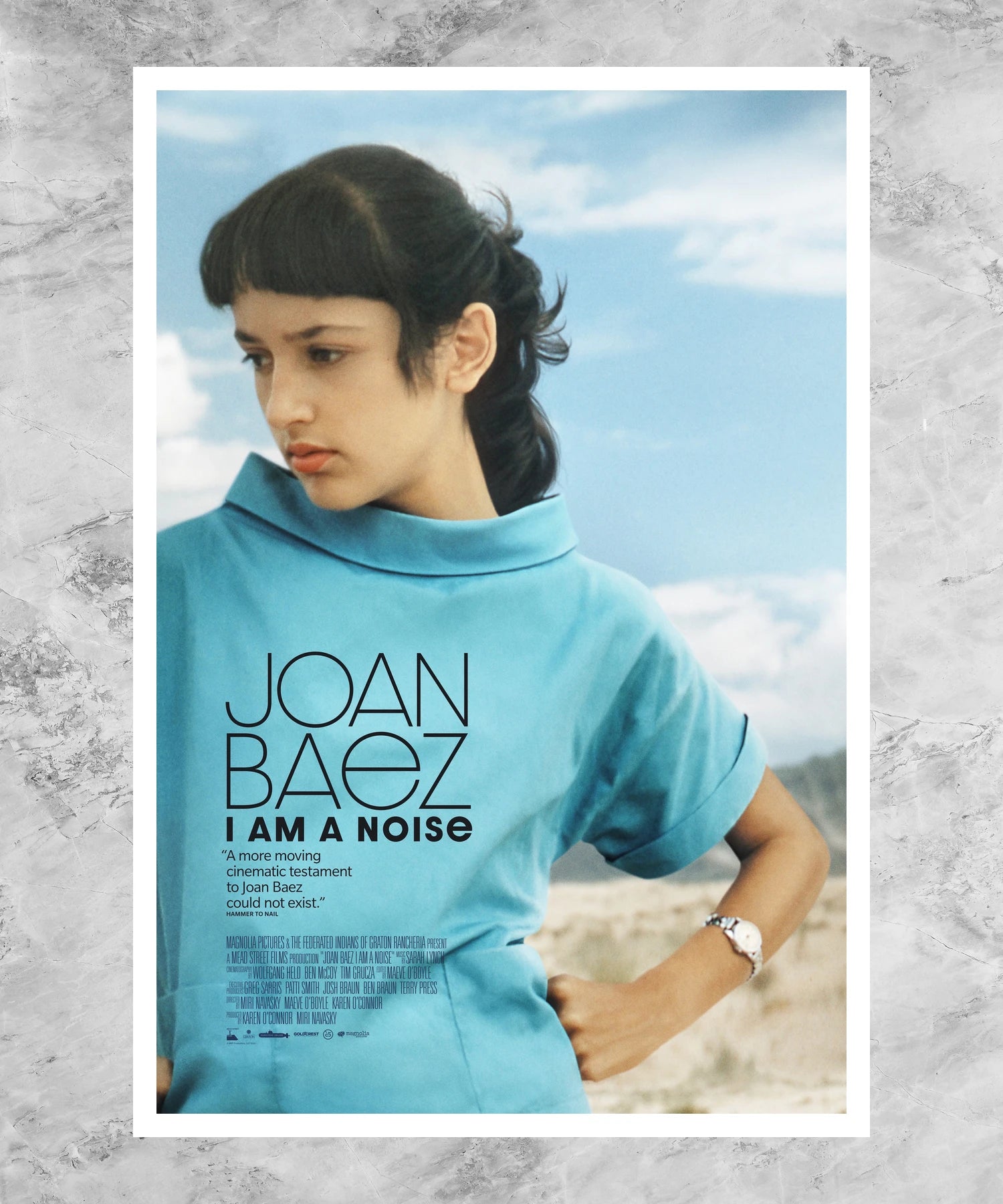 Joan Baez: I Am a Noise Poster
