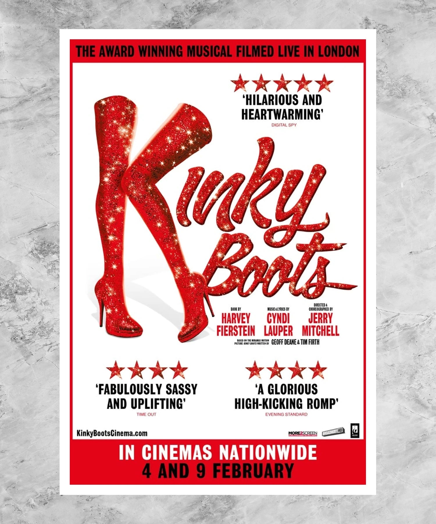 Kinky Boots: The Musical Poster