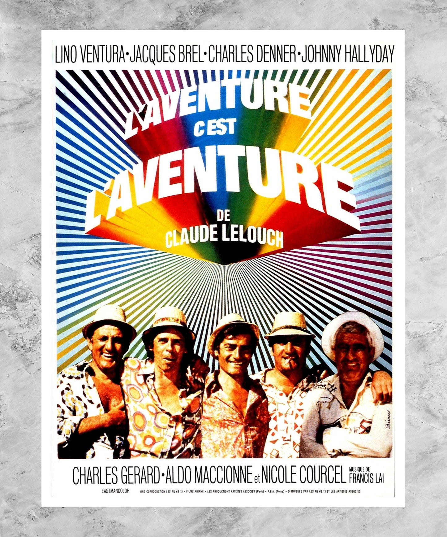 L'aventure, c'est l'aventure Poster