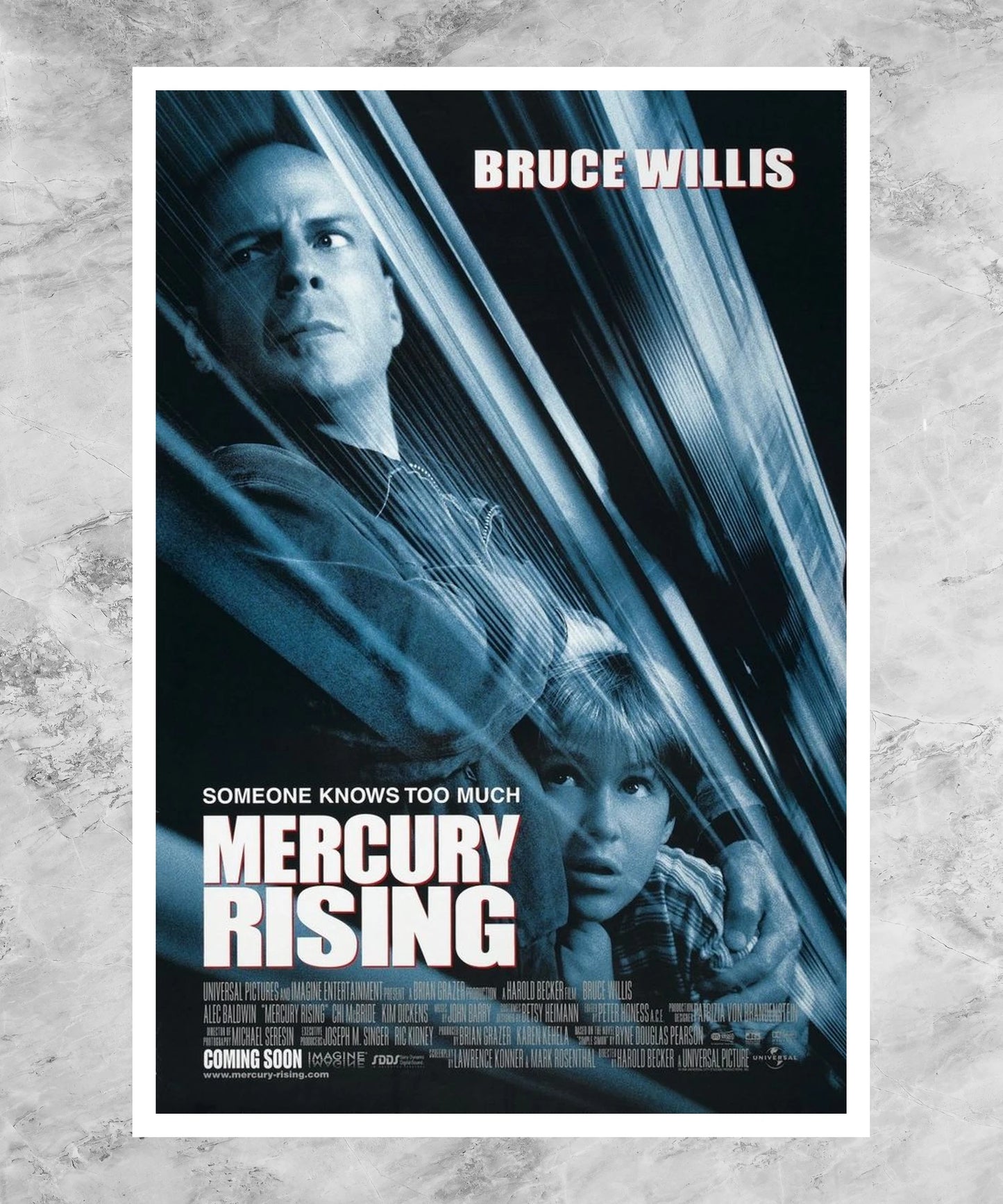 Mercury Rising Poster