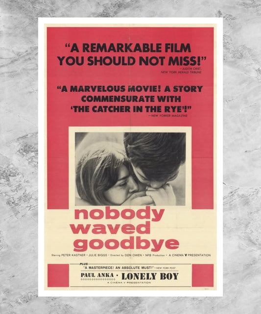 Nobody Waved Good-bye Poster