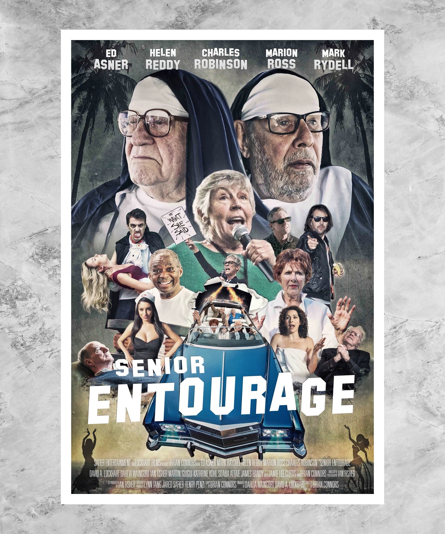 Senior Entourage Poster