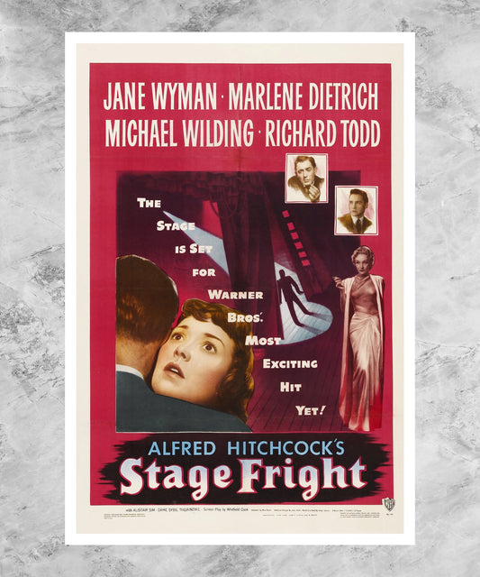 Stage Fright Poster