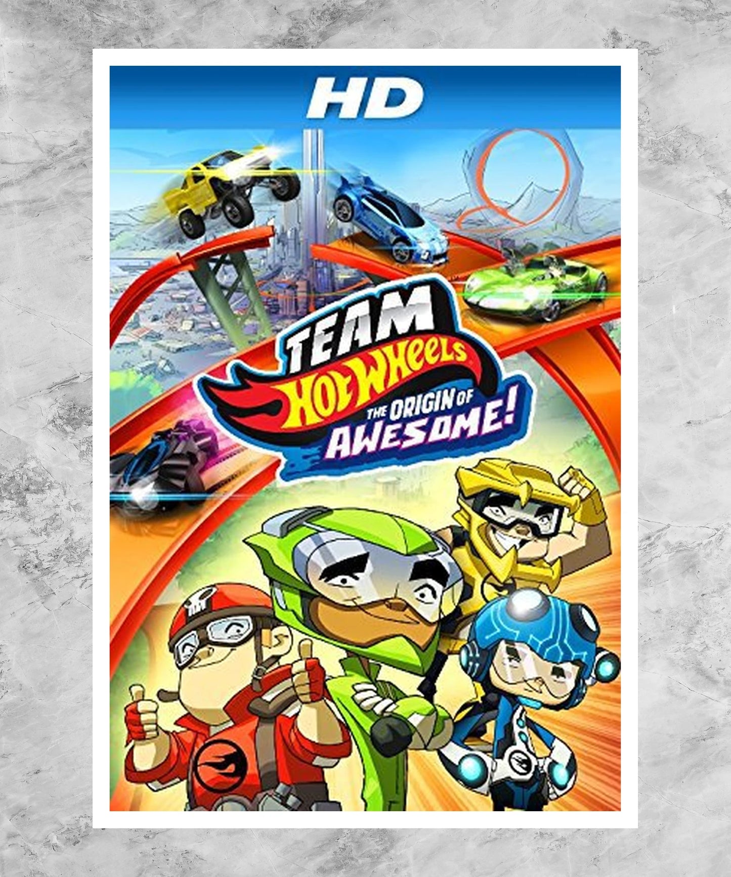 Team Hot Wheels: The Origin of Awesome! Poster
