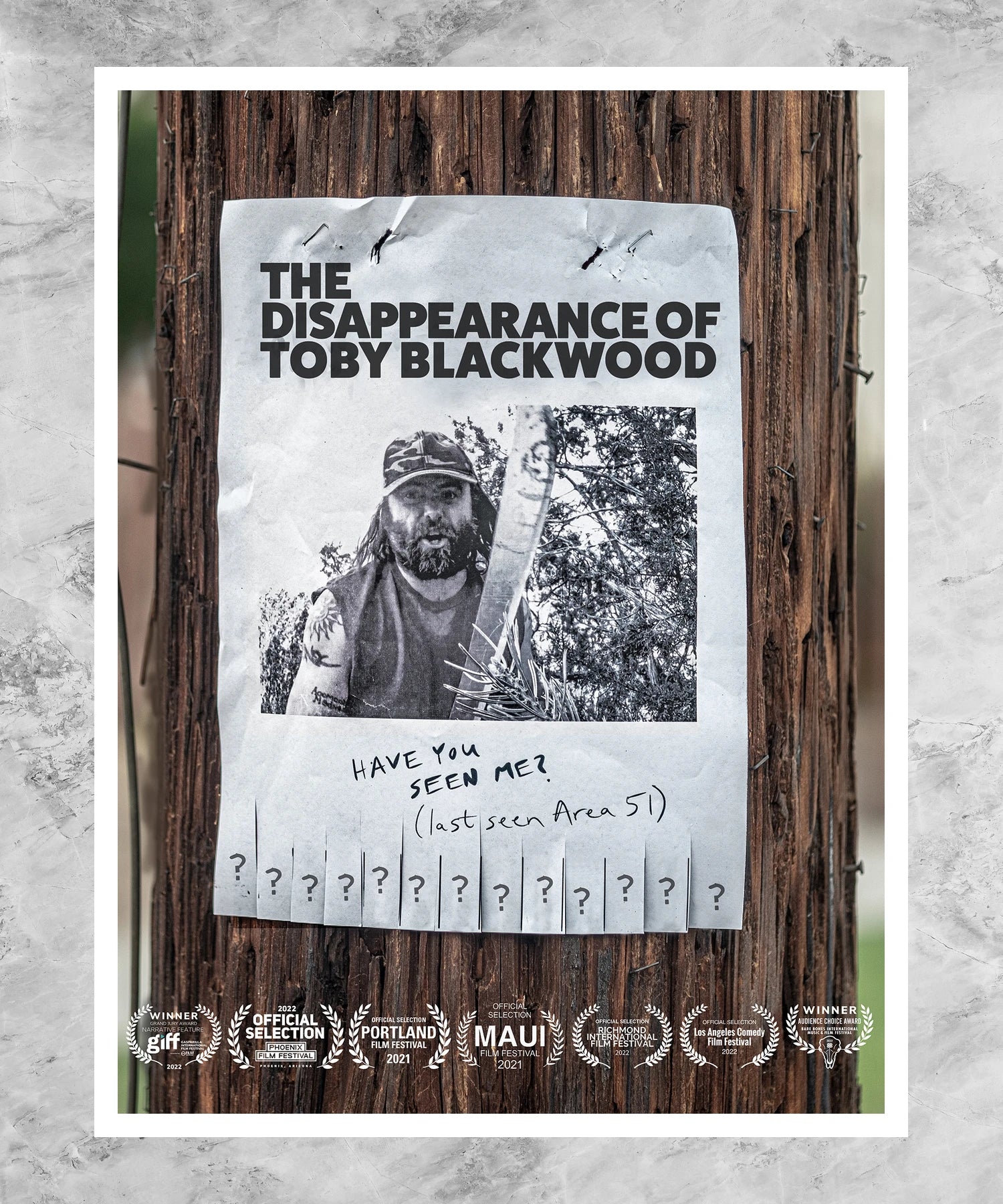 The Disappearance of Toby Blackwood Poster