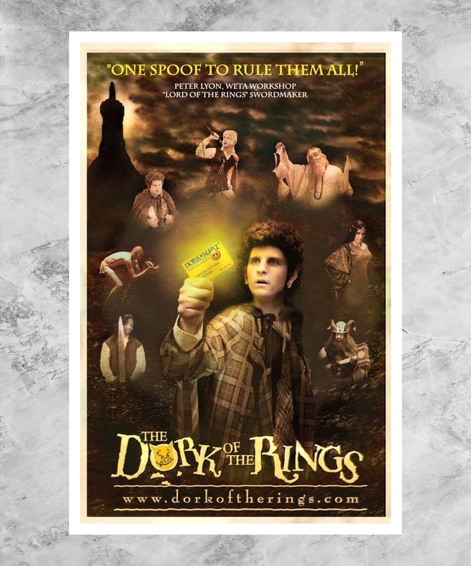 The Dork of the Rings Poster