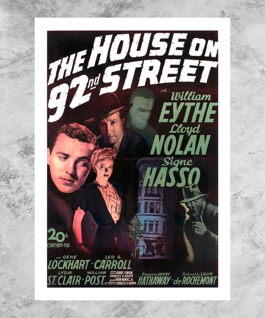 The House on 92nd Street Poster