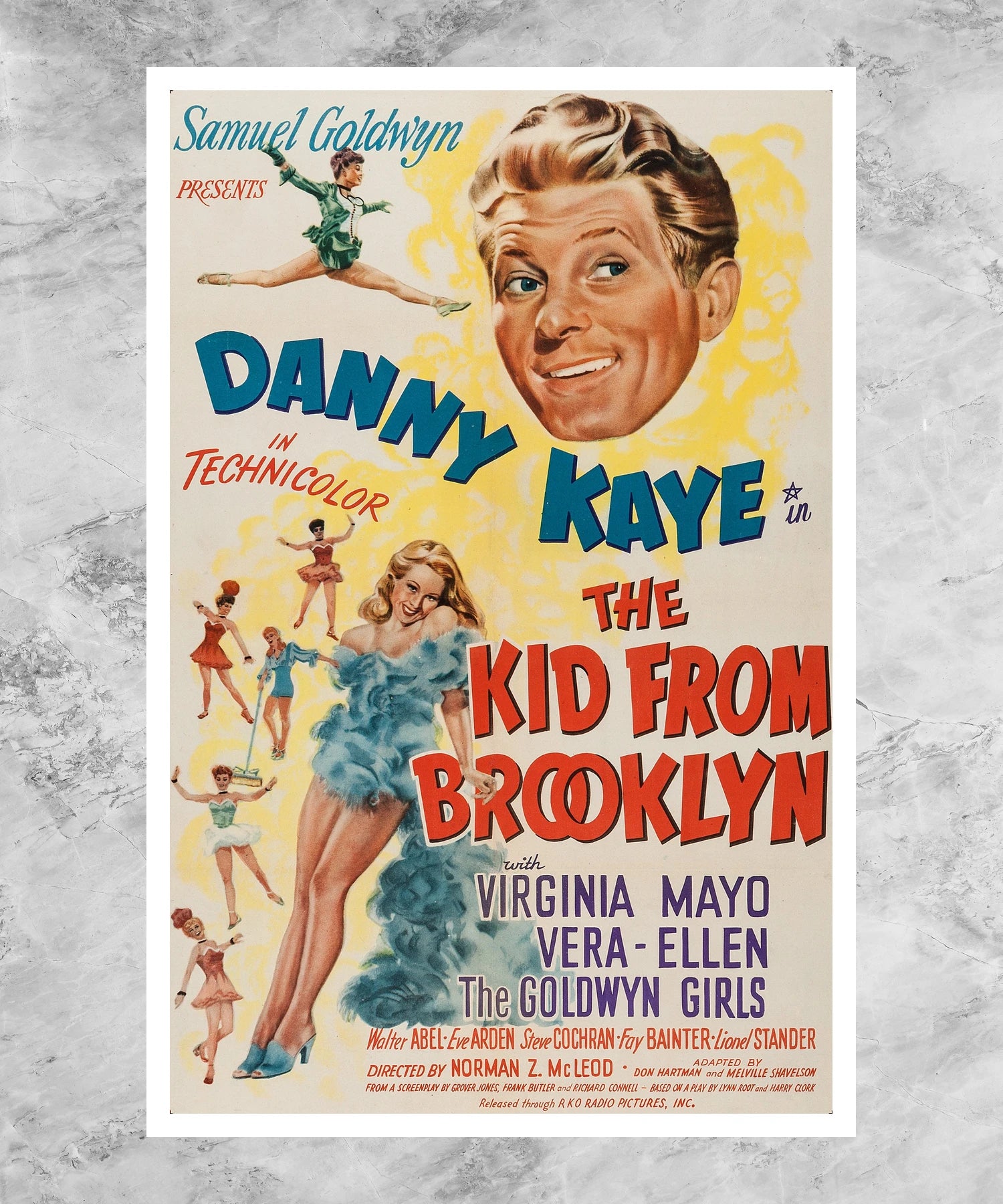 The Kid from Brooklyn Poster