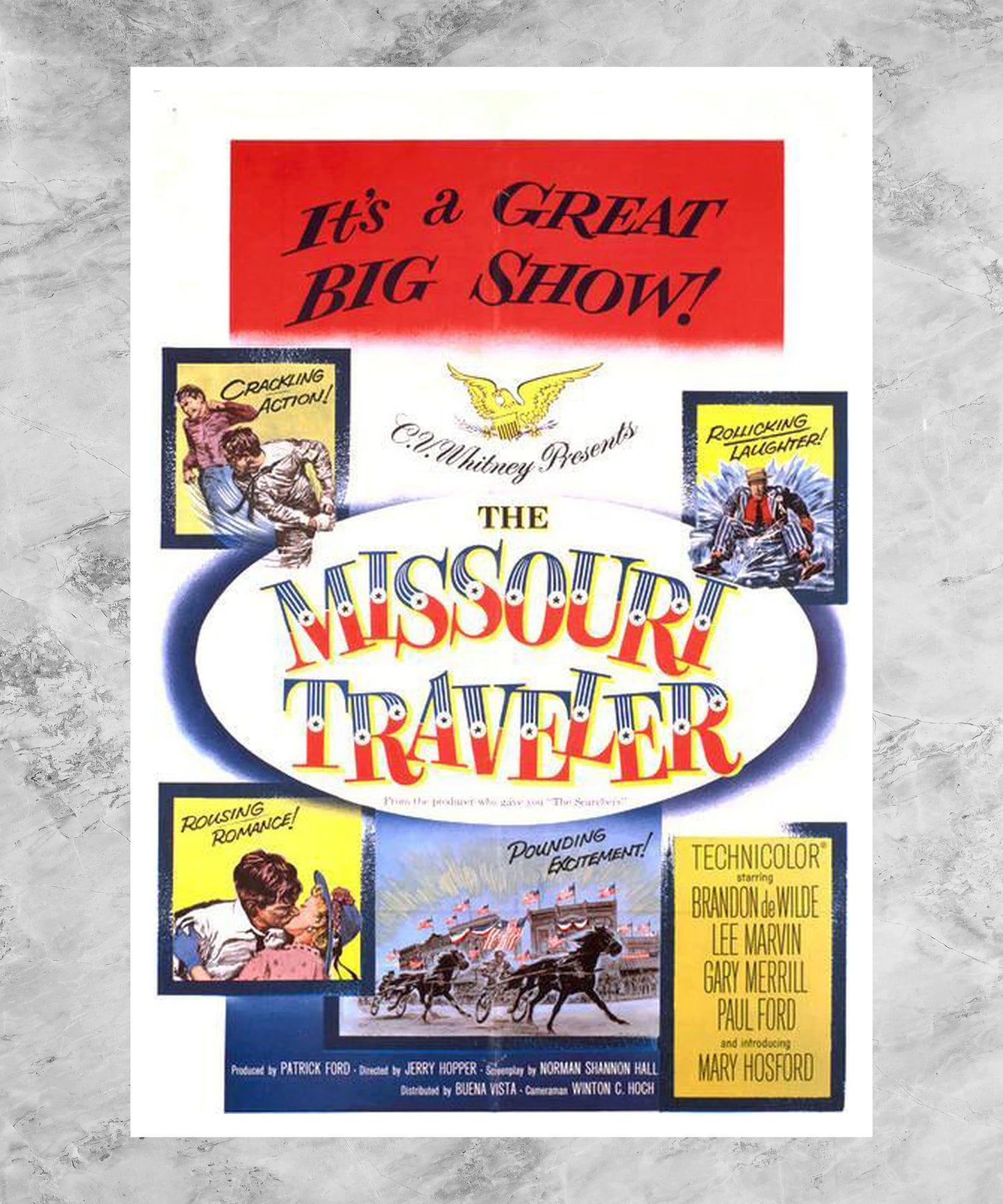 The Missouri Traveler Poster