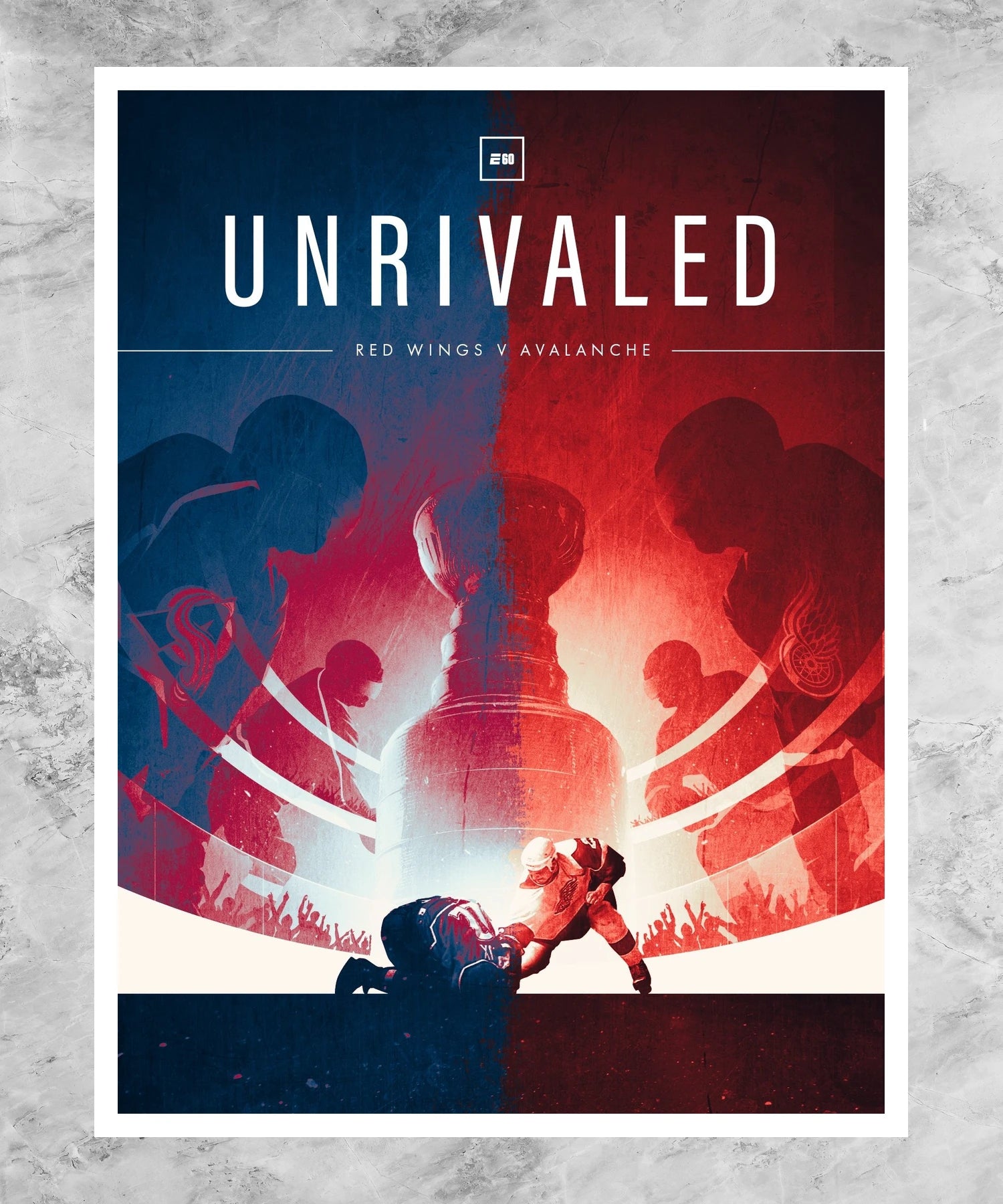 Unrivaled: Red Wings v. Avalanche Poster