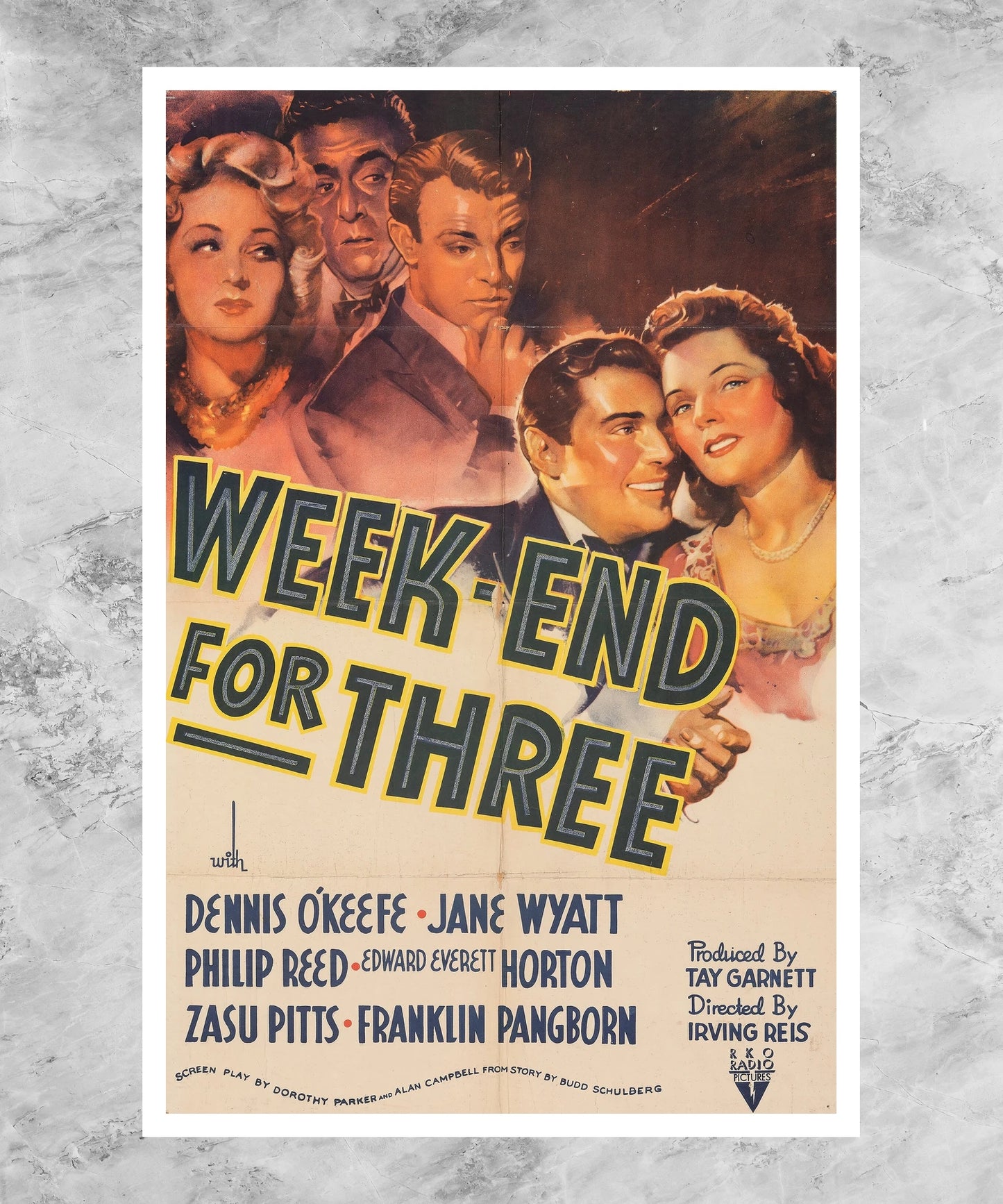 Weekend for Three Poster